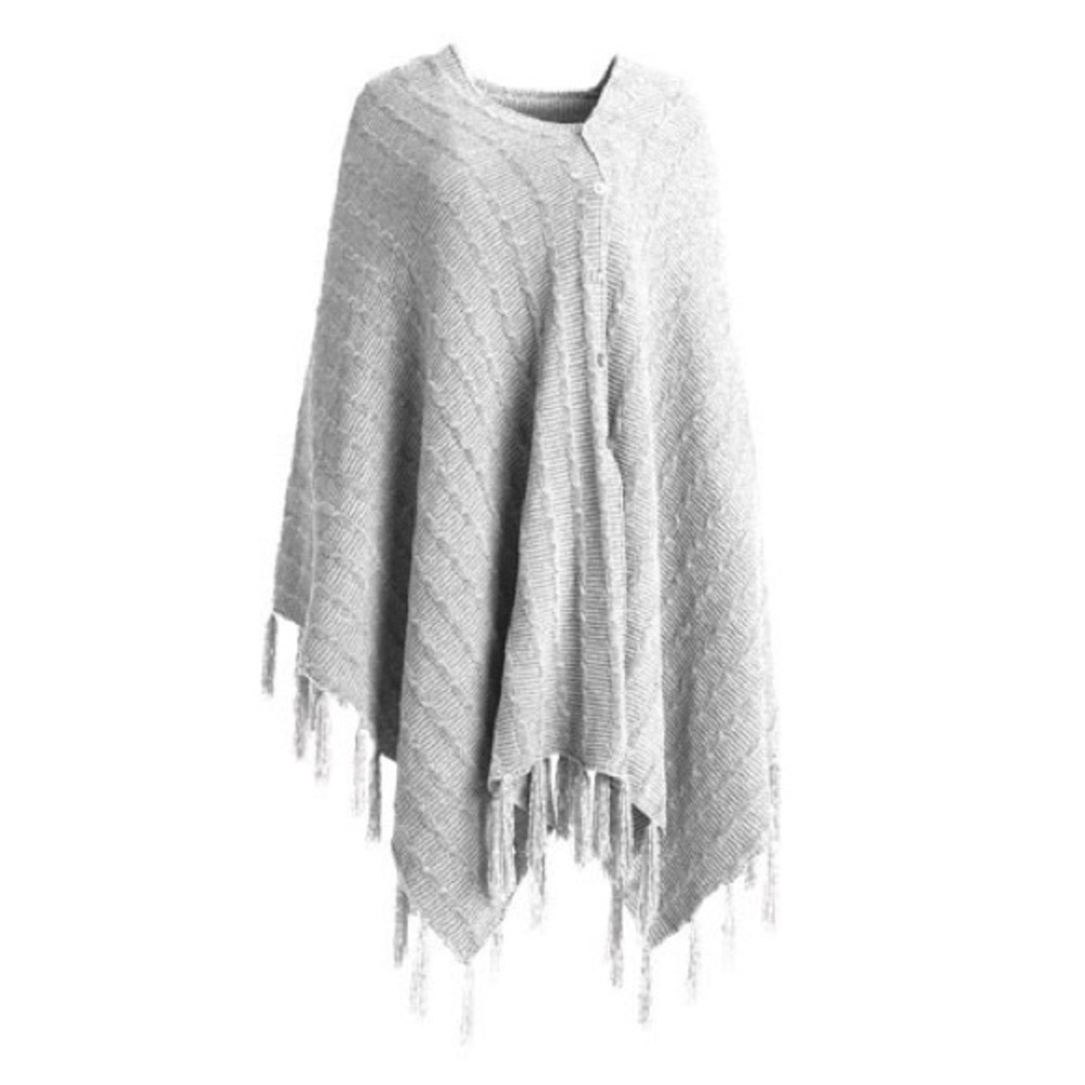 Oatmeal knit Shall OS